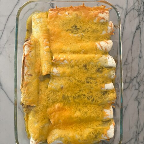 Make-ahead meal : chicken enchiladas