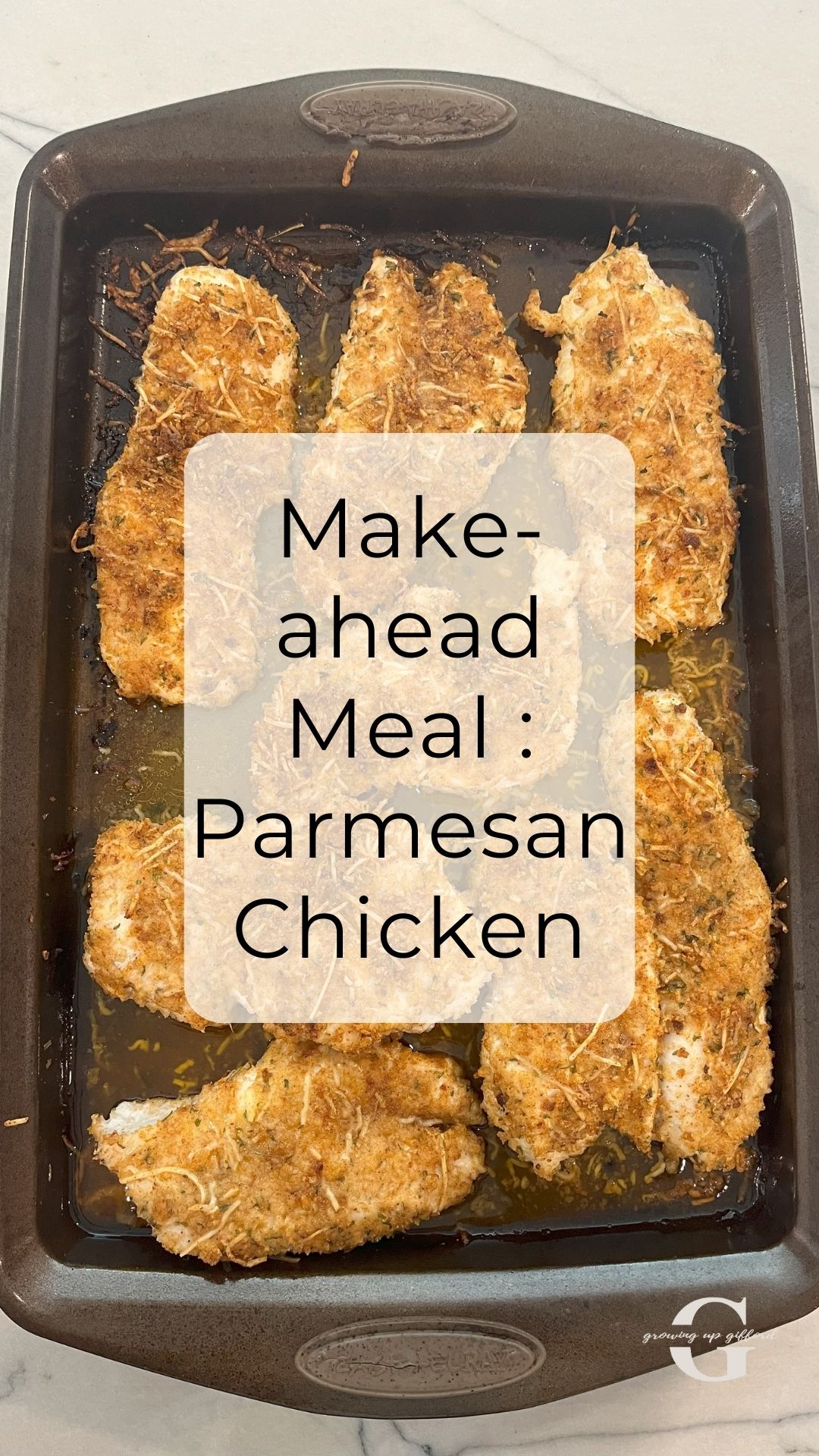 Make-ahead Meal : Parmesan Chicken